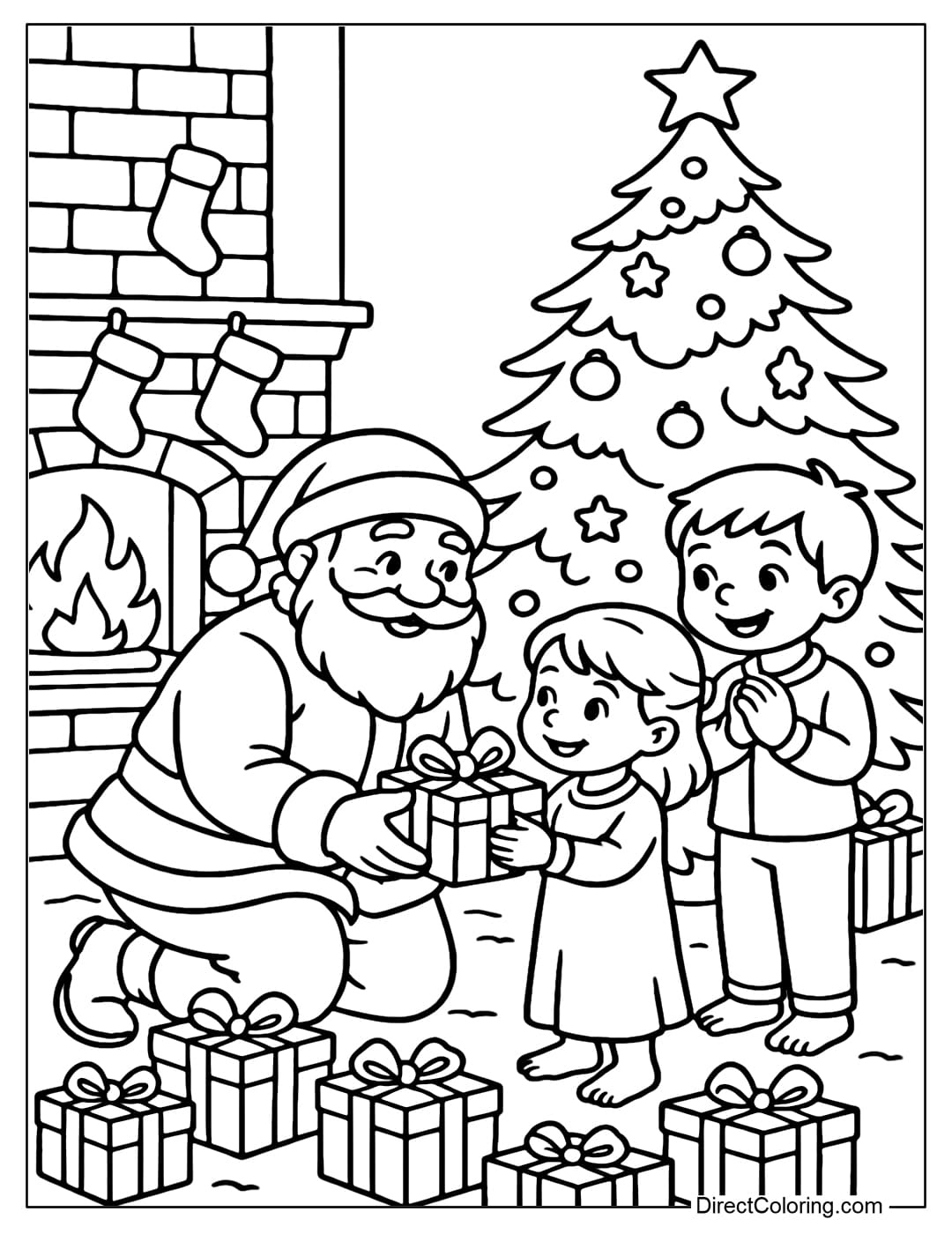Christmas Coloring Pages - Free Pdf To Download And Print pertaining to Christmas Coloring Pages Printable