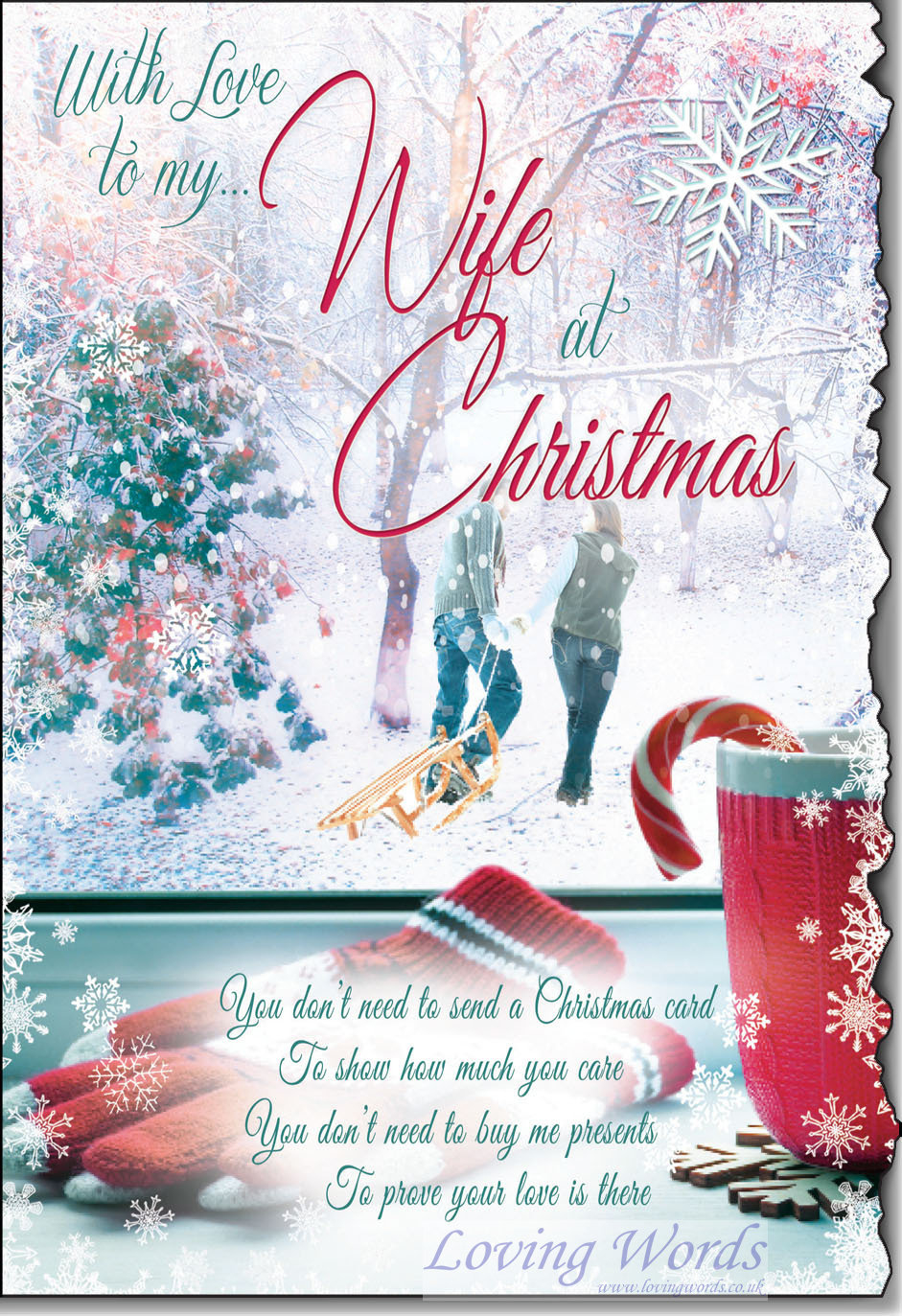 Christmas For My Wife Printable Christmas Cards For Wife Pastor regarding Printable Christmas Card For Wife With Love