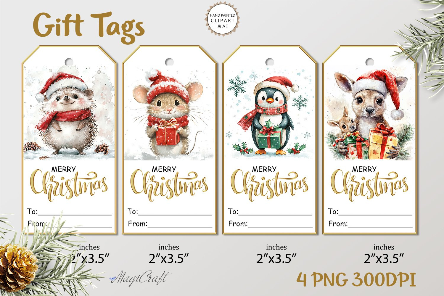 Christmas Gift Tags| Merry Christmas Printable Tags| Snowman with Christmas Clip Art Free Printable Gift Tags