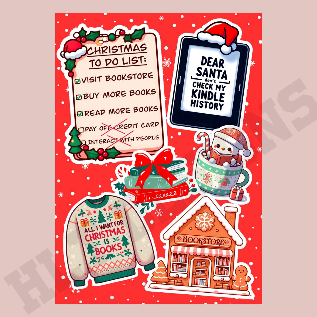 Christmas Kindle Insert For Clear Case, Kindle Cover, Printable inside Kindle Gift Card Printable Christmas