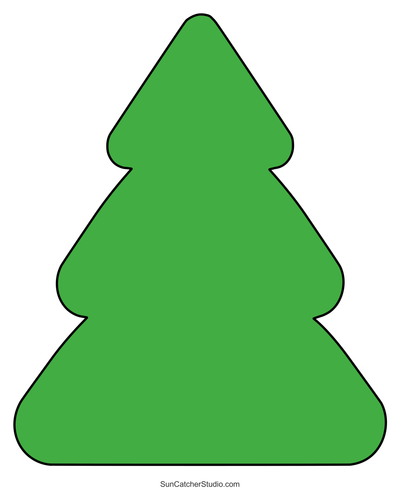 Christmas Tree Templates And Stencils (Free Printable Patterns inside Christmas Tree Printable