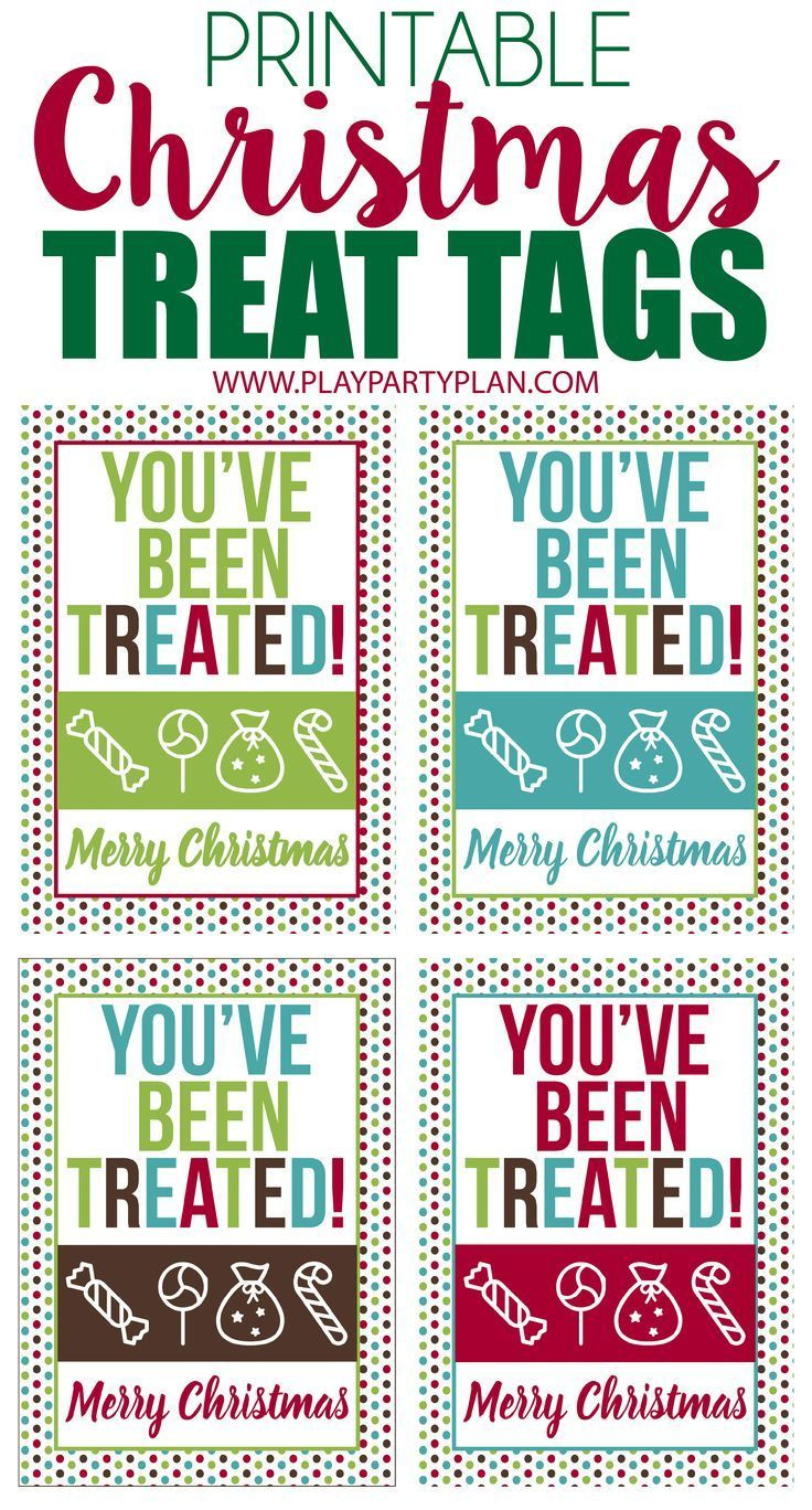 Database Error in Free Printable Christmas Treat Bag Tags