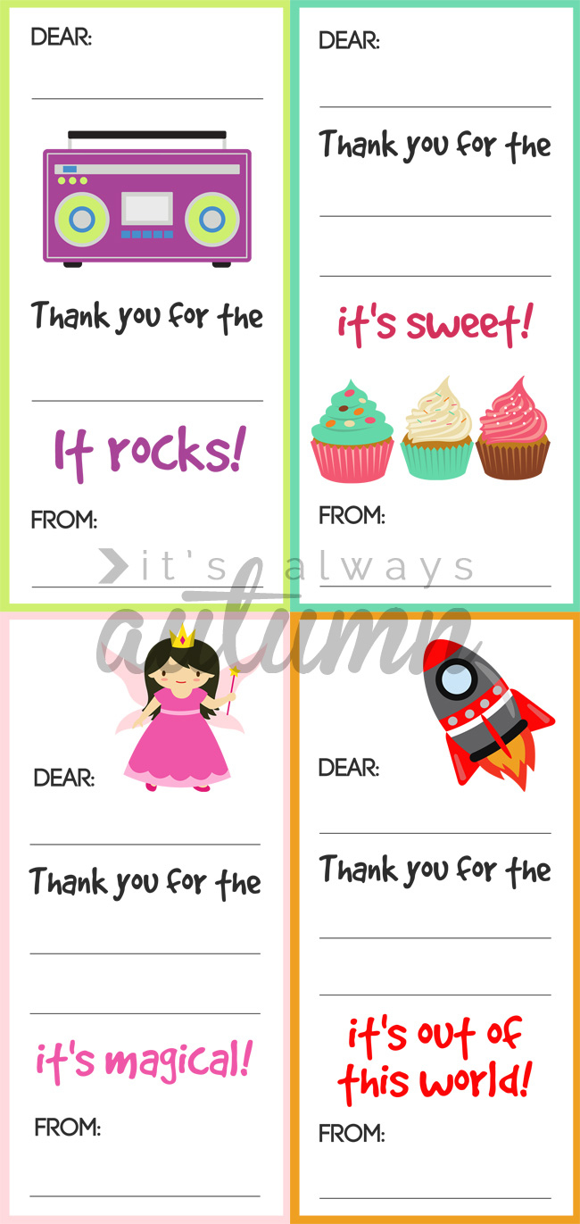 Fill In The Blank Thank You Note Printables For Kids - It'S Always throughout Fill In The Blank Thank You Cards Printable Free