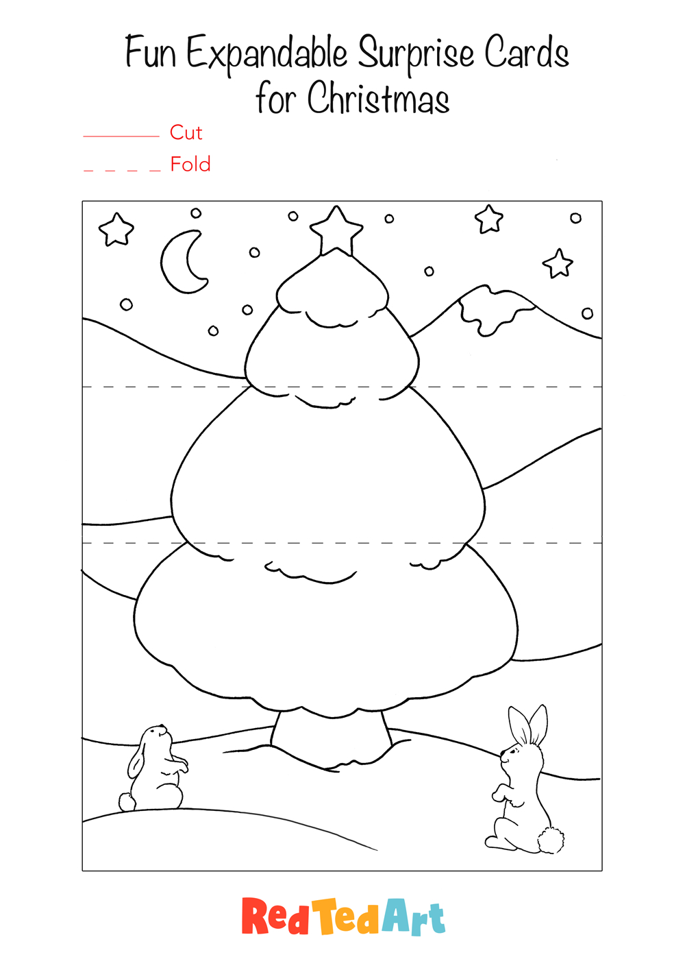 Free Christmas Card Making Ideas | Learning Resources Uk pertaining to Printable Christmas Card Template For Kids