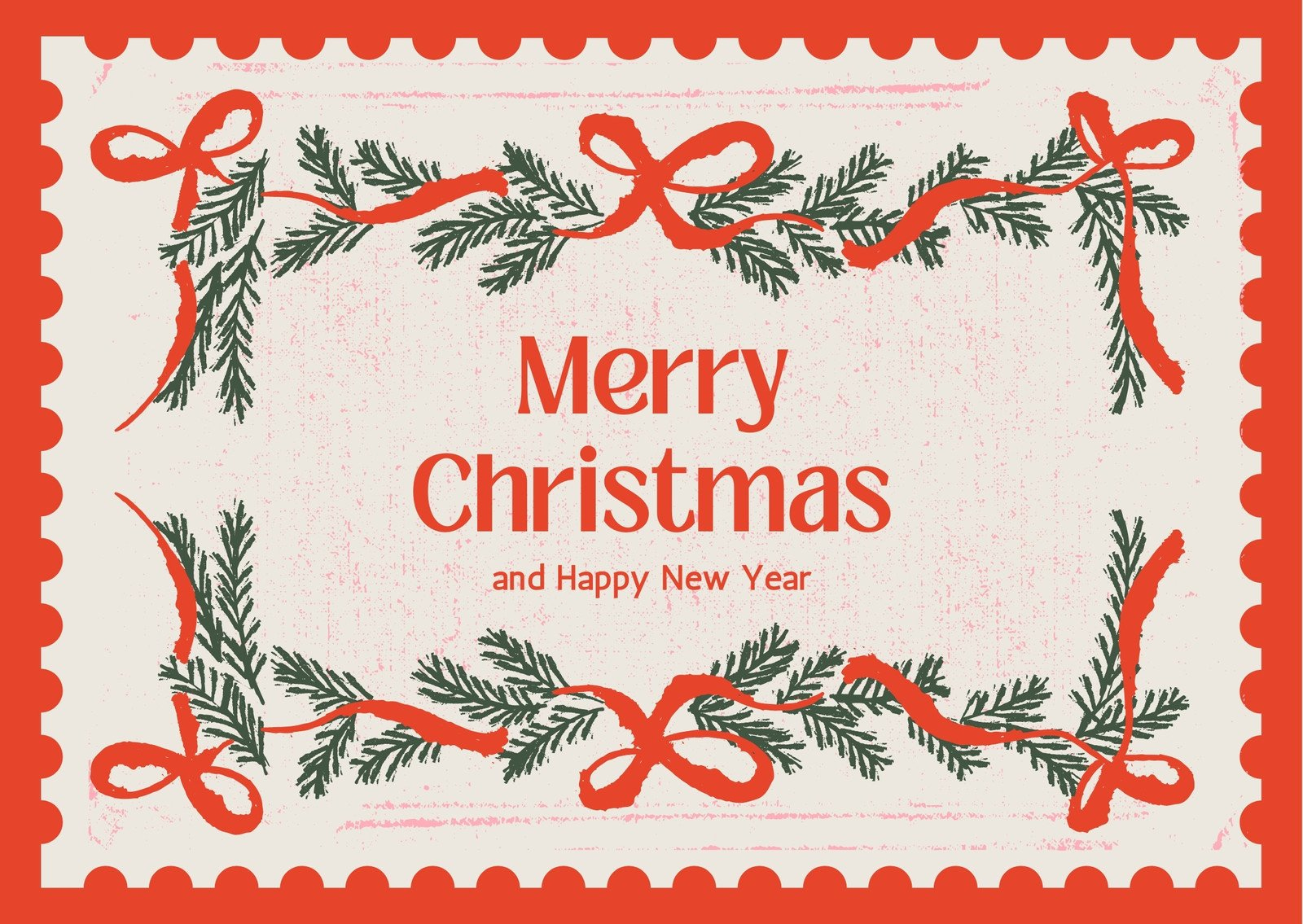 Free Custom Printable Christmas Card Templates | Canva regarding Small Printable Christmas Card