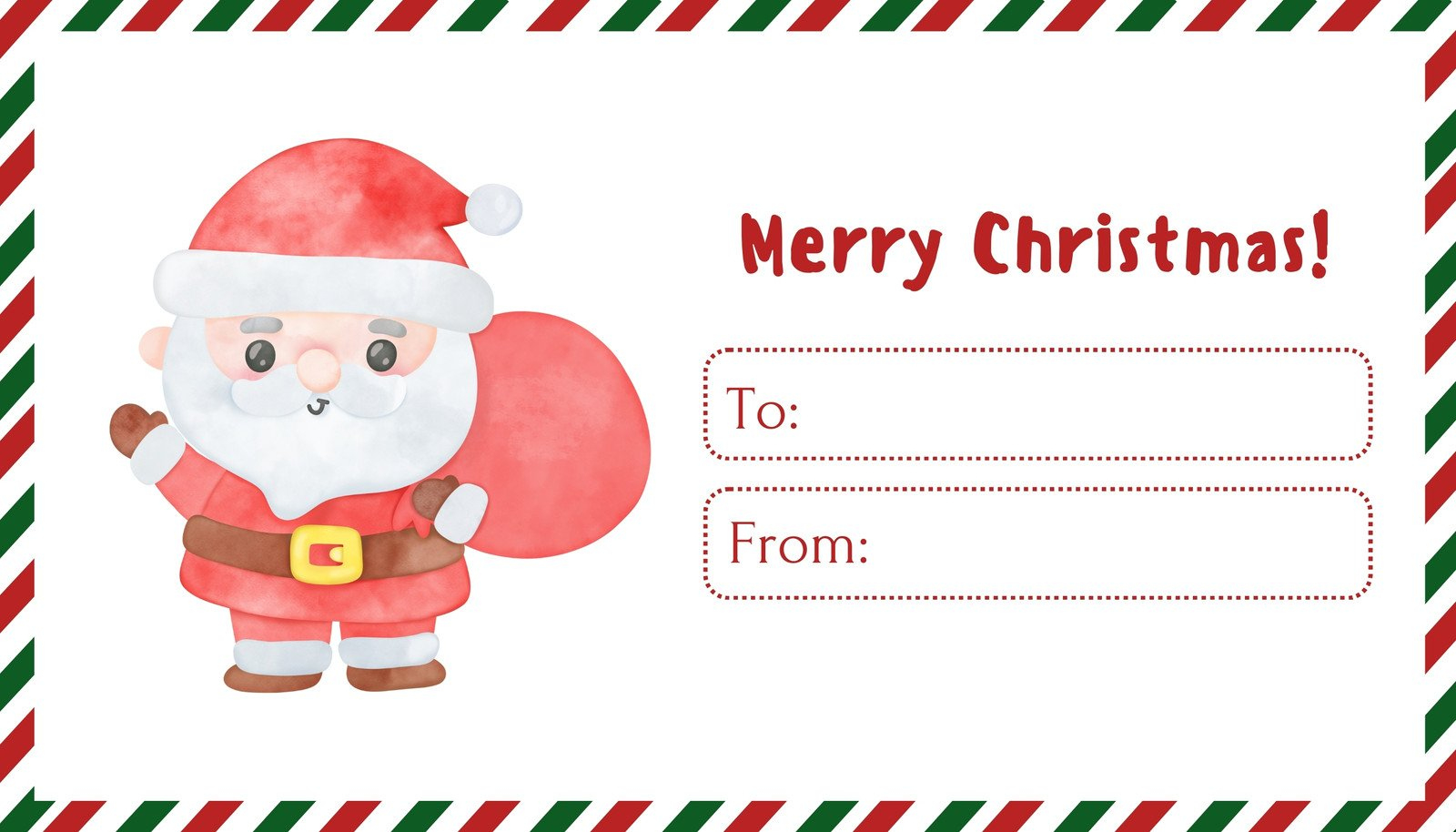 Free, Printable And Customizable Gift Tag Templates | Canva in Christmas Price Tags Printable Free