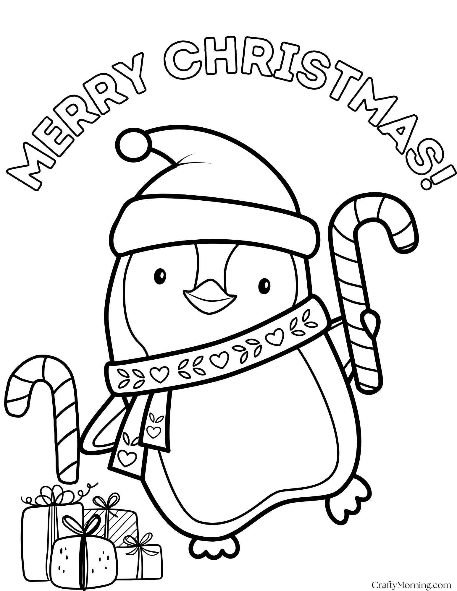 Free Printable Christmas Coloring Pages - Crafty Morning throughout Christmas Colouring Pages Printable