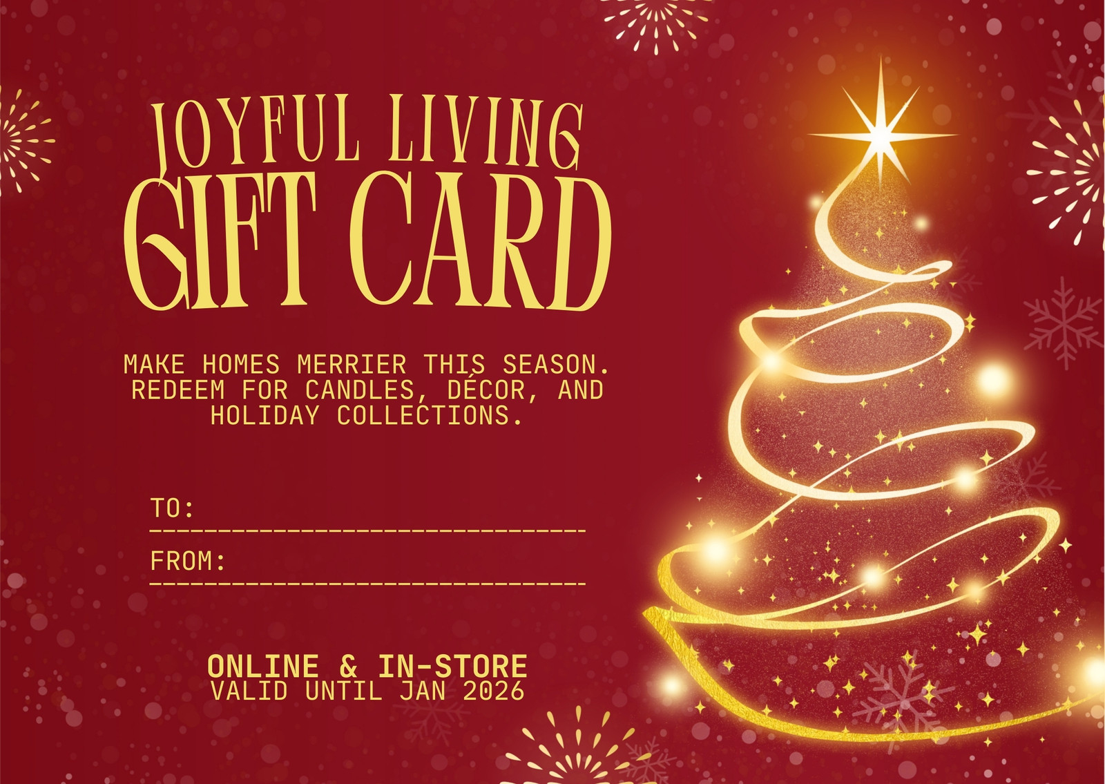 Free, Printable Custom Christmas Gift Certificate Templates | Canva inside Christmas Gift Card Printable At Home