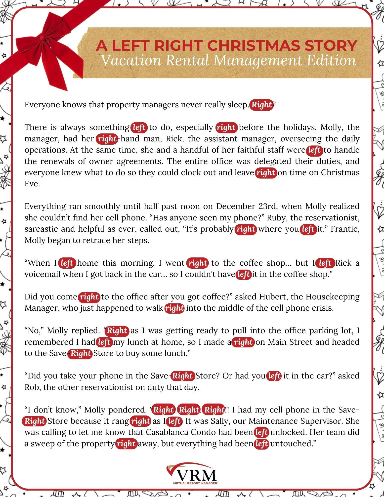 Free Printable Left Right Christmas Game, Vacation Rental intended for Left Right Christmas Game Printable Free Download
