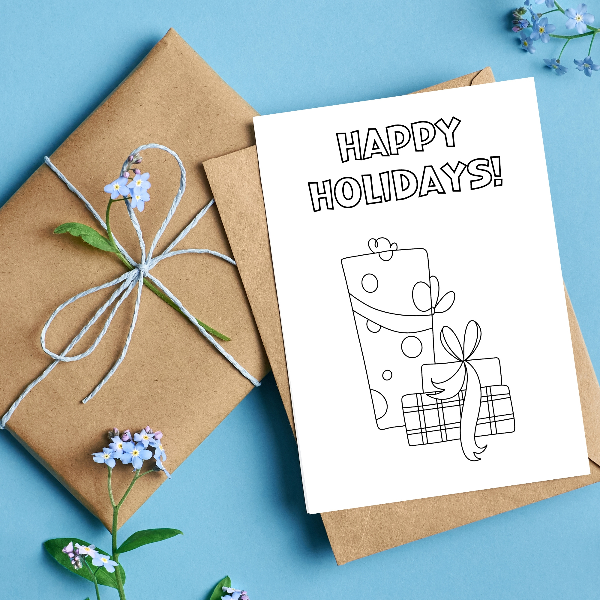 Printable Christmas Cards For Kids with regard to Printable Christmas Card Craft