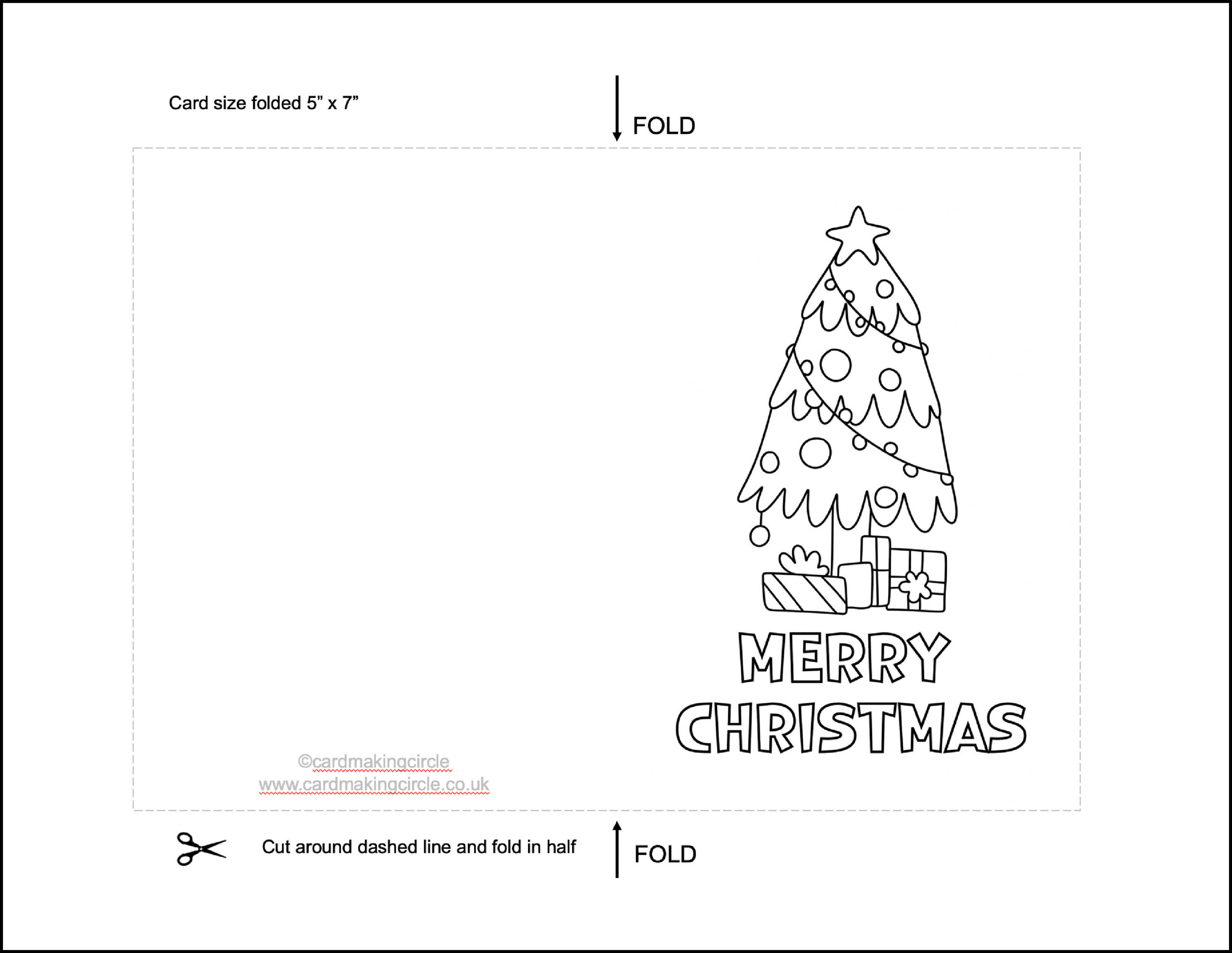 Printable Christmas Cards For Kids within Printable Christmas Card To And From