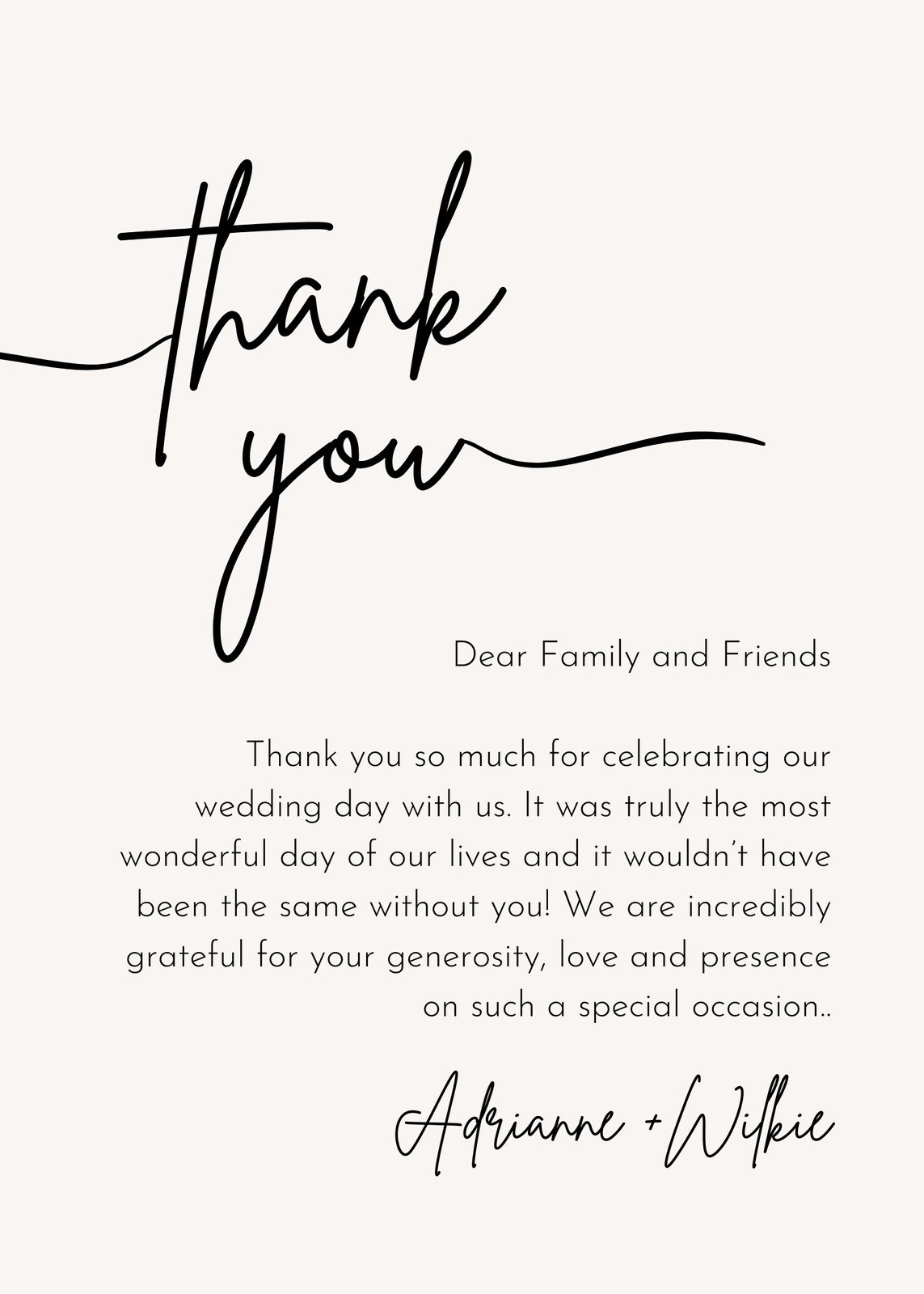 Printable, Customizable Thank You Card Templates | Canva inside Free Love Printable Cards For Thank You