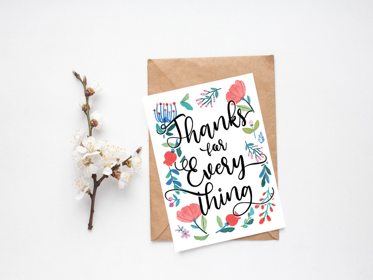 Show Your Appreciation With This Gorgeous, Printable Mother&amp;#039;S Day inside Homemade Thank You Cards Printable