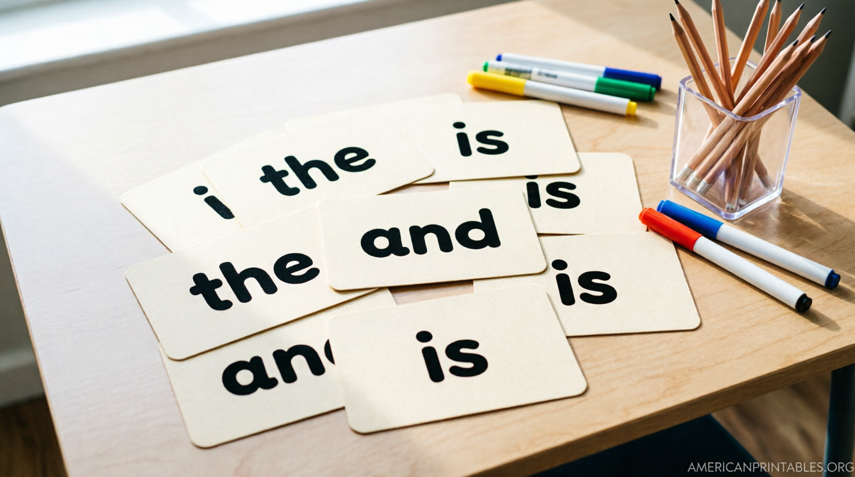 100 High Frequency Words Flashcards Free Printable (4)