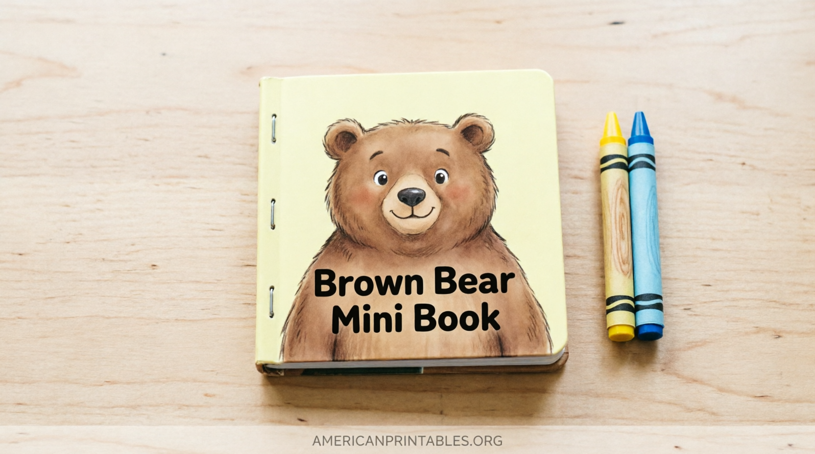 Brown Bear Brown Bear Free Printable Mini Book (2)