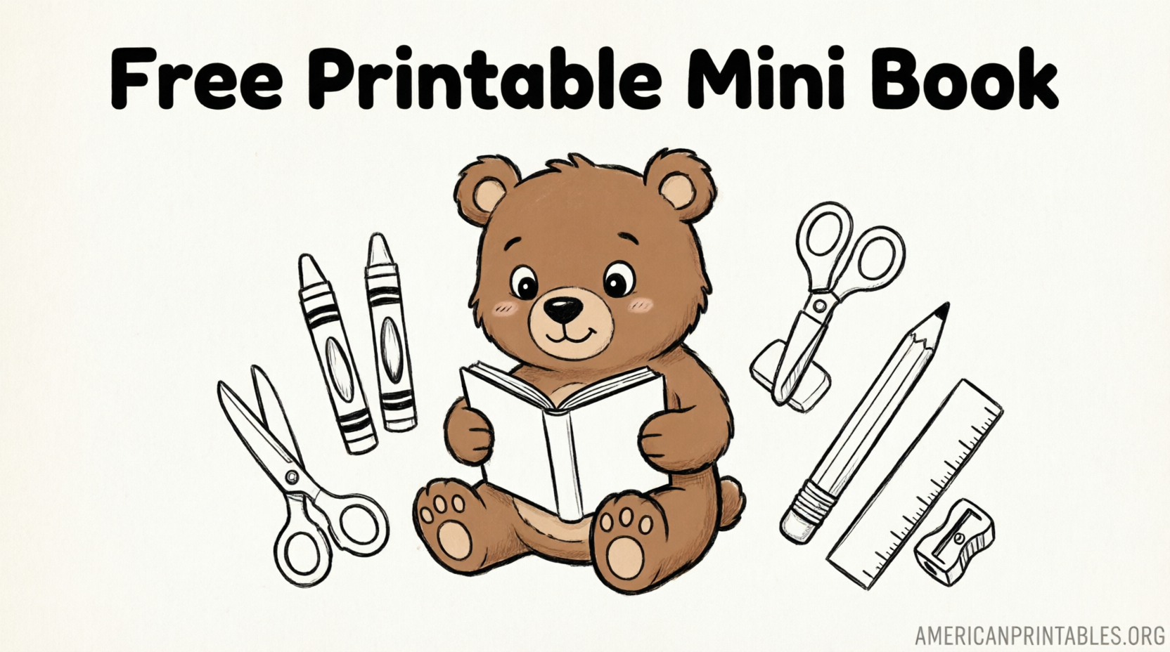 Brown Bear Brown Bear Free Printable Mini Book (3)