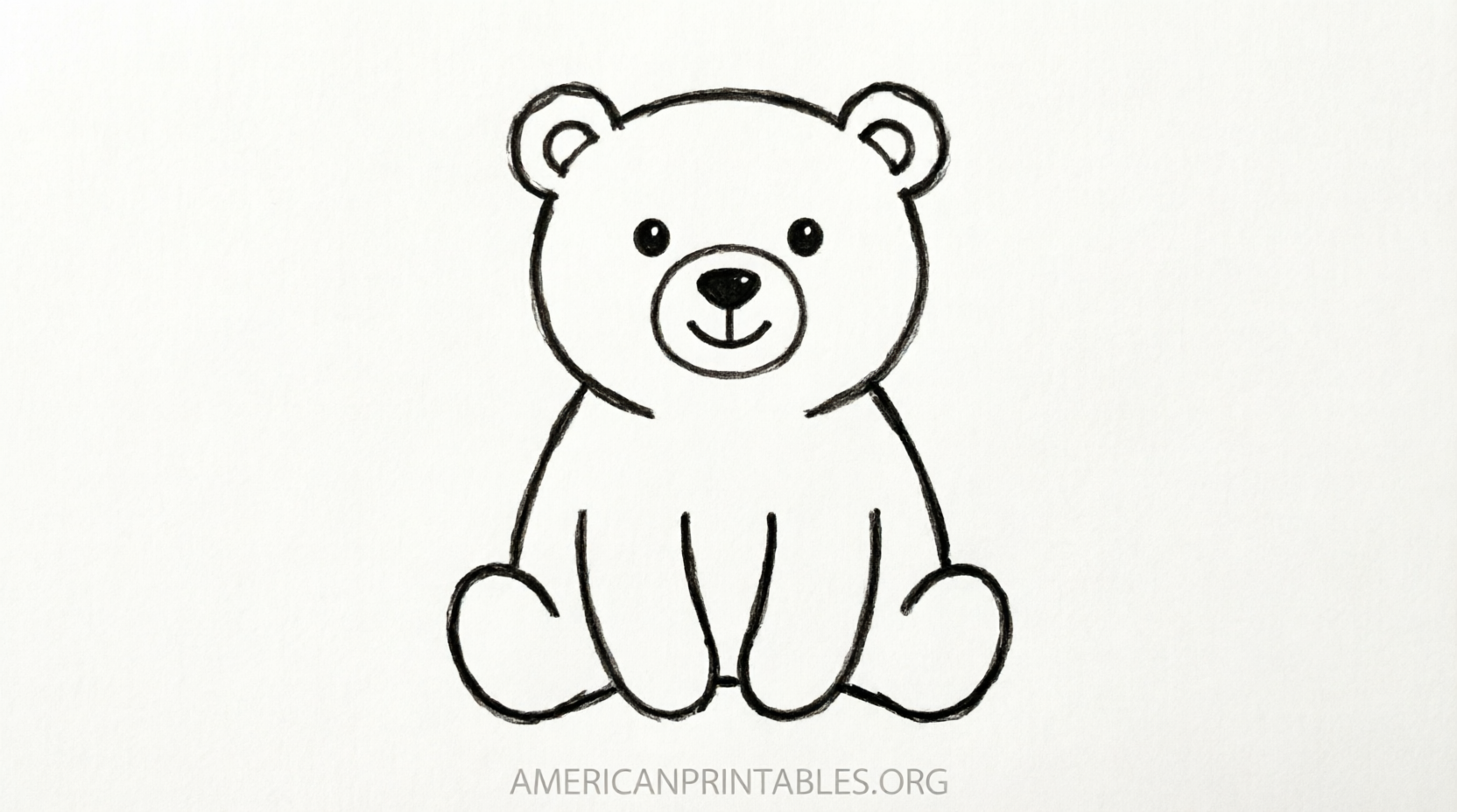 Free Brown Bear Printables PDF for Kids (1)