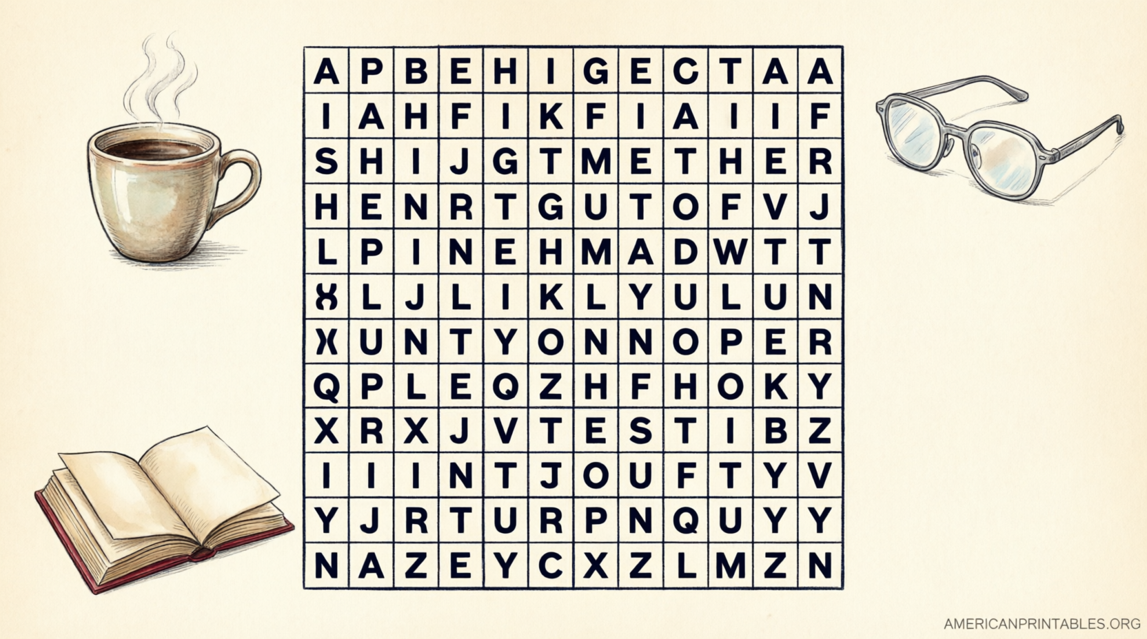 Free Large Printable Word Searches for Adults (1)
