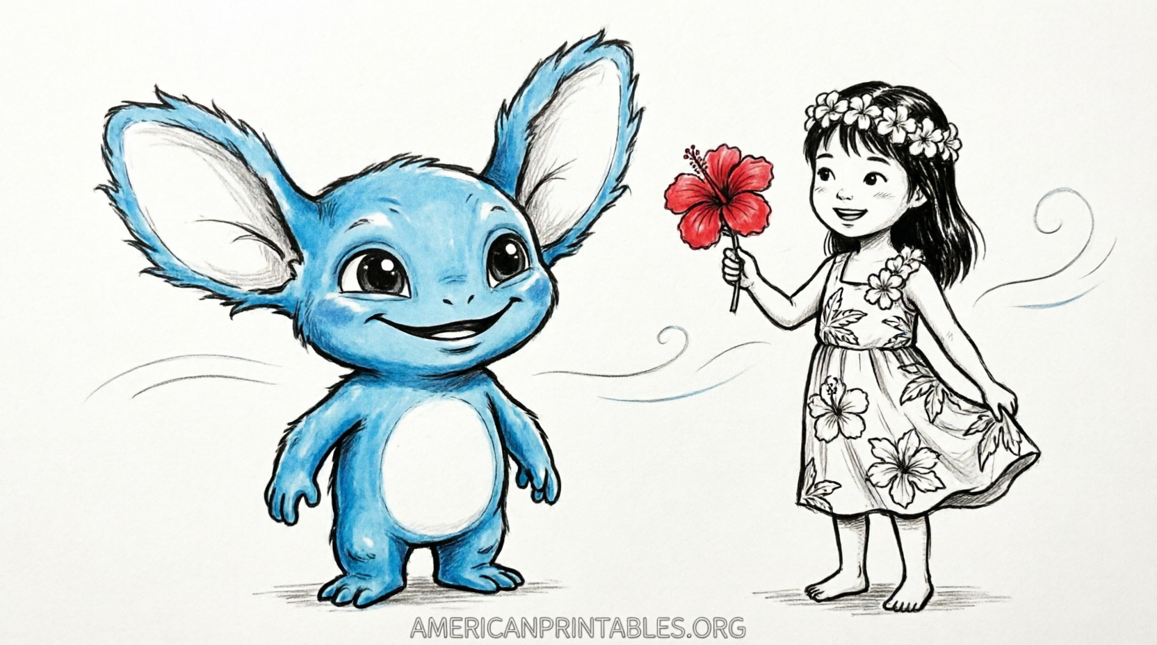 Free Lilo and Stitch Printables for Kids (1)