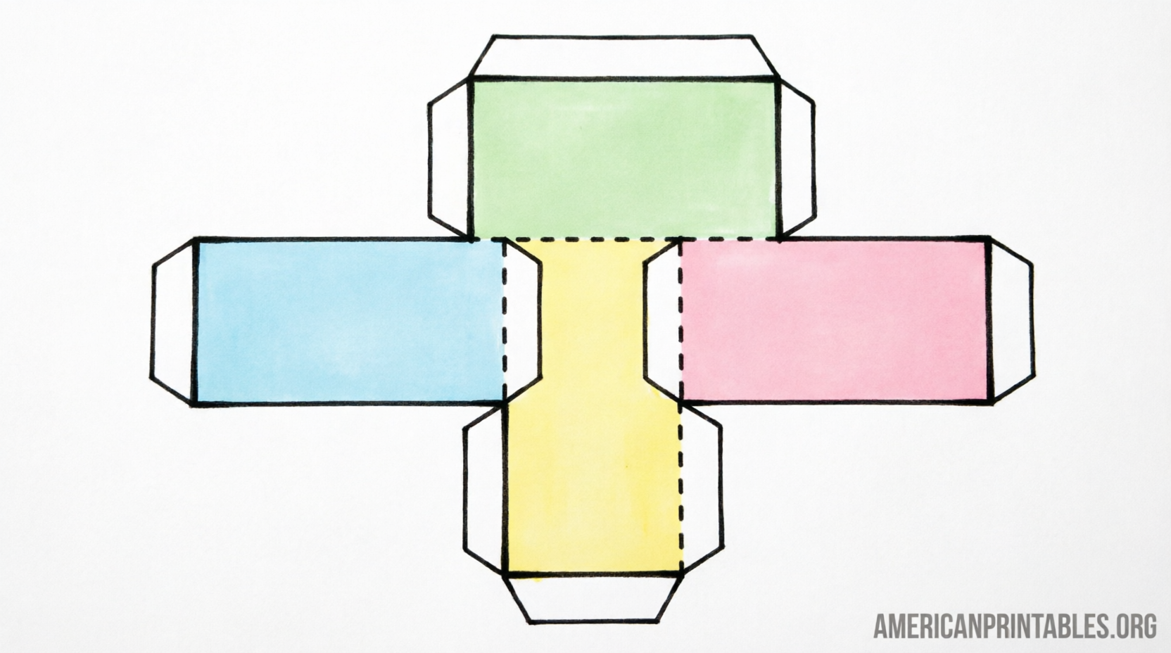 Free Net of Rectangular Prism Printable (4)