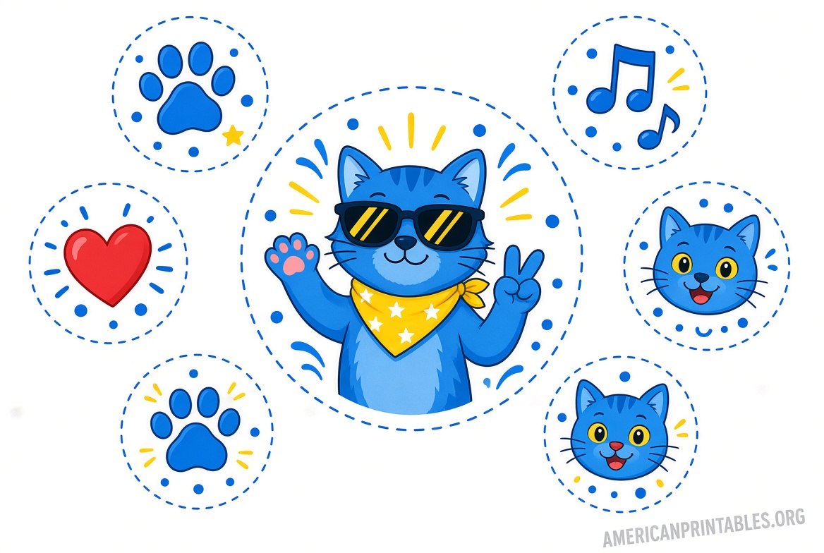 Free Pete the Cat Groovy Buttons Printables (1)