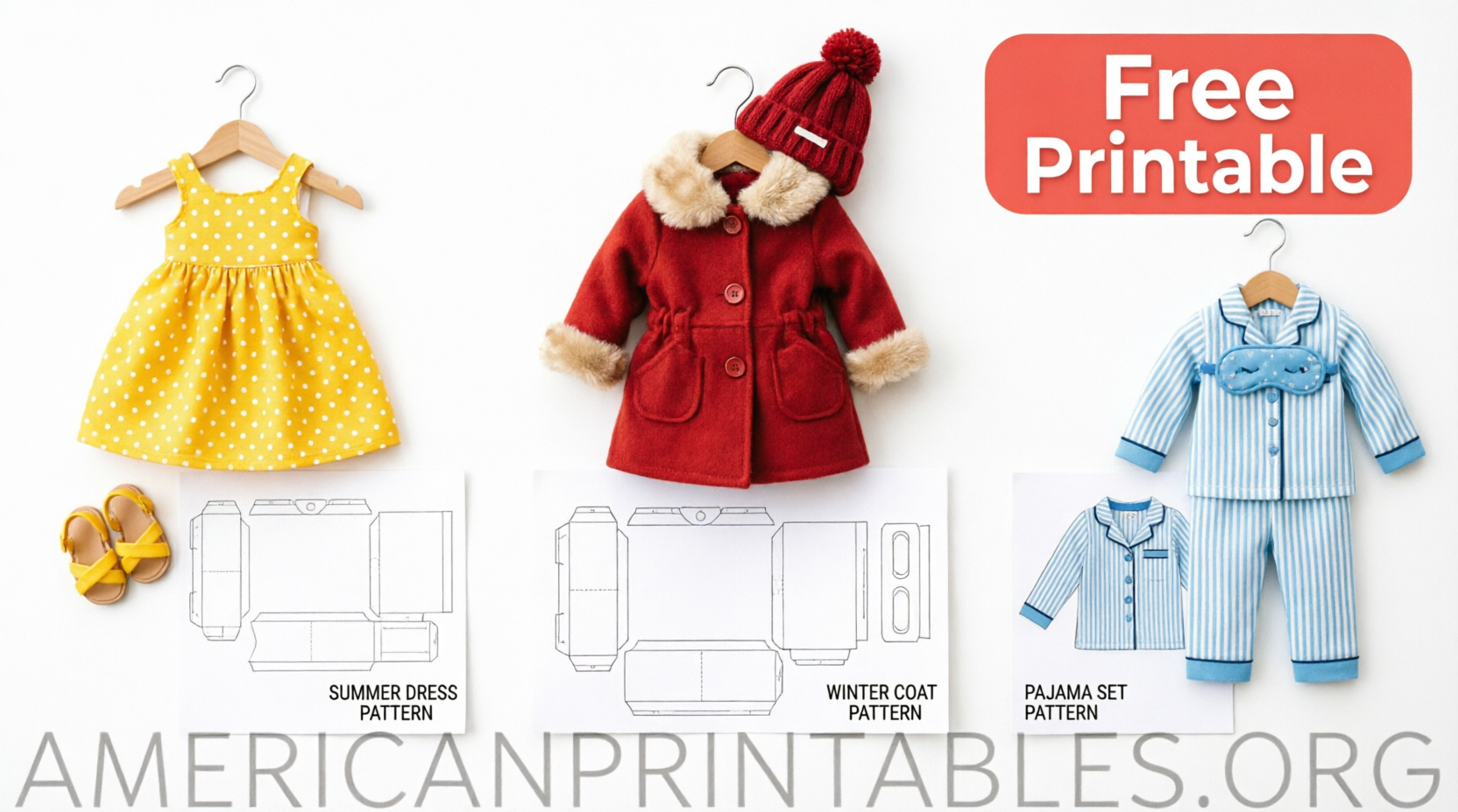 Free Printable 18-Inch Doll Clothes Patterns (2)