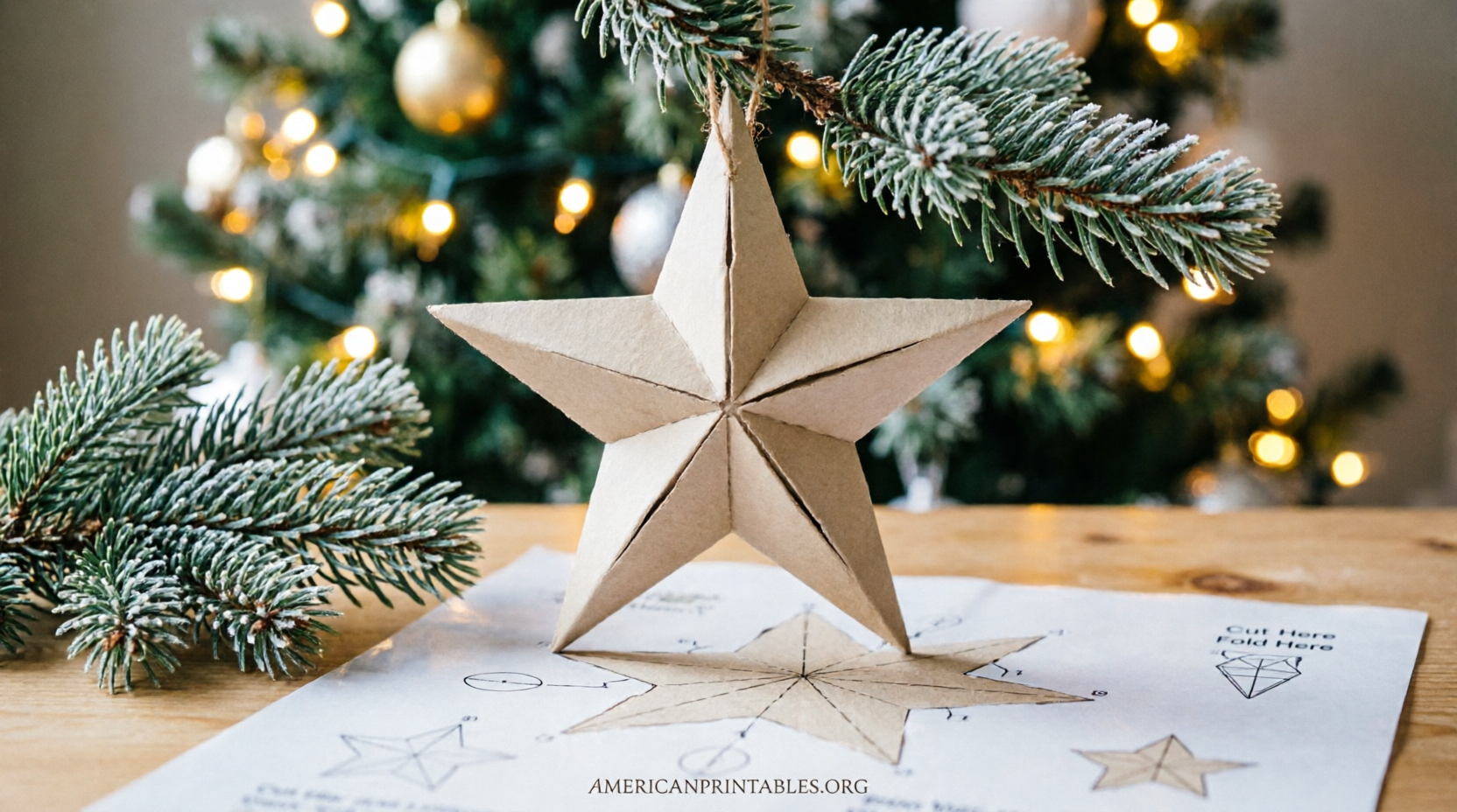Free Printable 3D Christmas Ornaments (4)