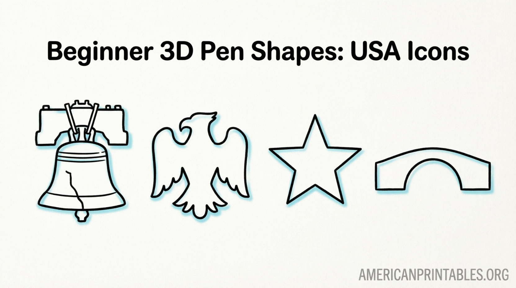 Free Printable 3D Pen Templates for Beginners (3)