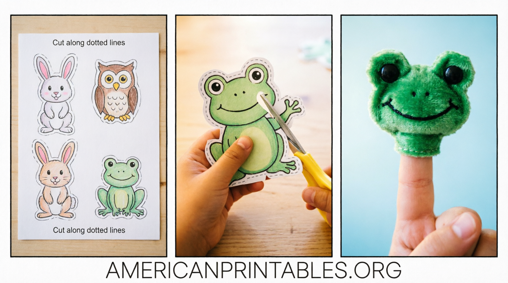 Free Printable Animal Finger Puppets for Kids (2)