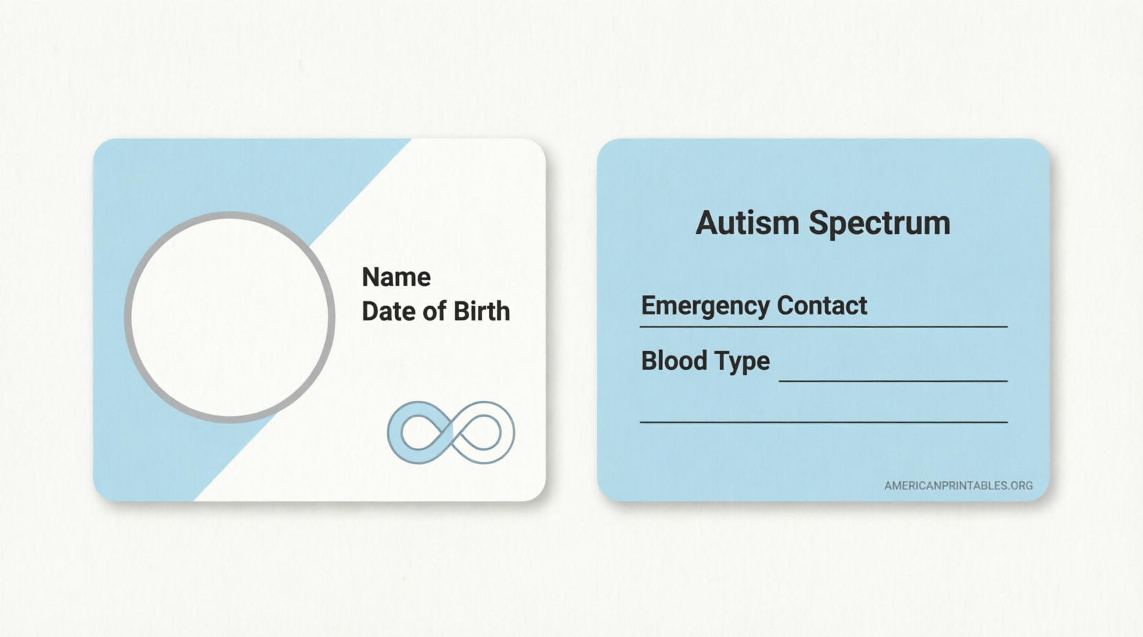 Free Printable Autism ID Cards for Safety (1)