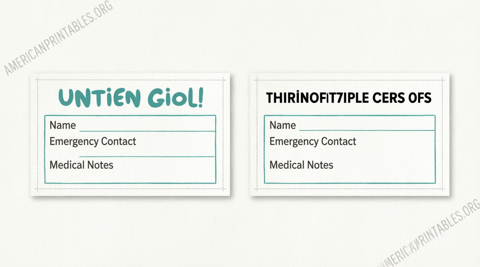 Free Printable Autism ID Cards for Safety (4)