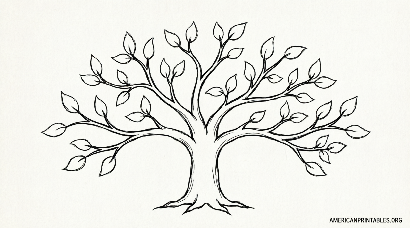 Free Printable Bare Tree Template (1)