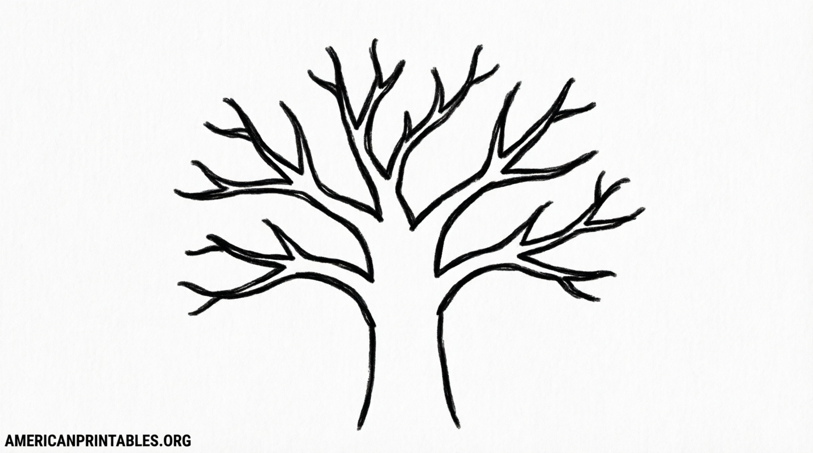 Free Printable Bare Tree Template (4)