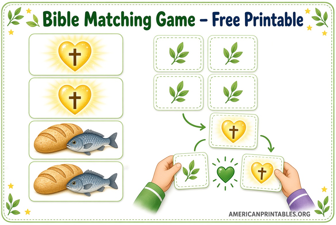 Free Printable Bible Matching Game (3)