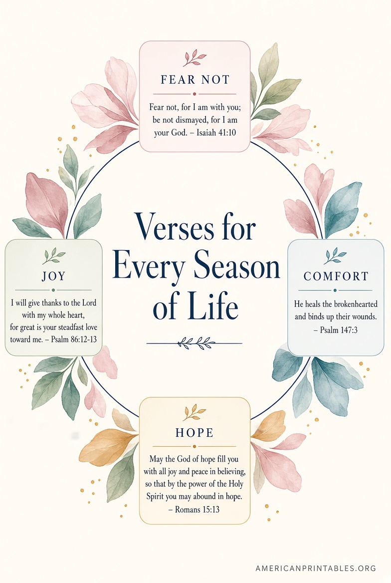Free Printable Bible Verses for Different Situations (2)