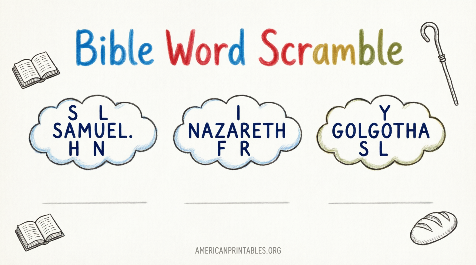 Free Printable Bible Word Scramble Games (4)