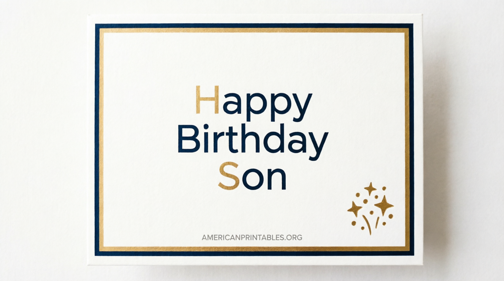 Free Printable Birthday Cards for Son (2)