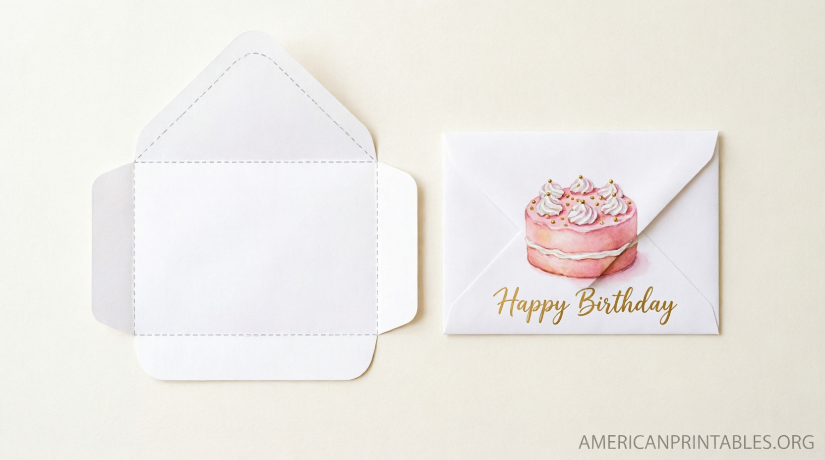 Free Printable Birthday Envelope Templates (1)