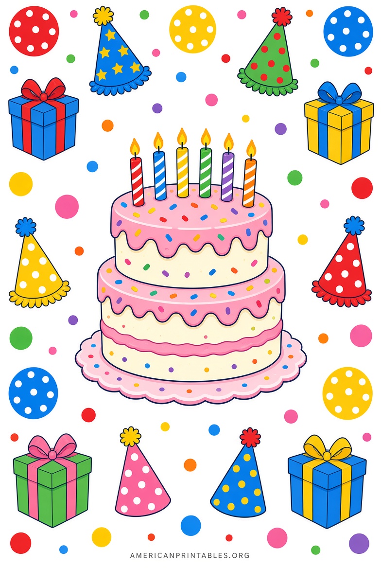 Free Printable Birthday Wrapping Paper (4)
