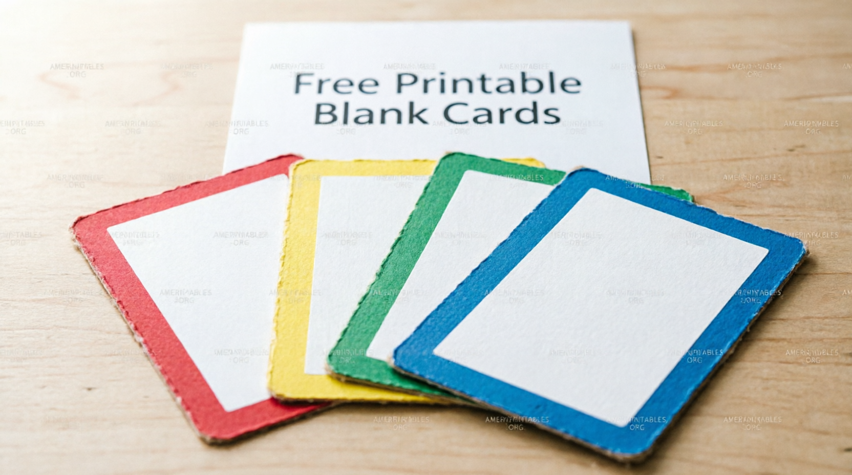 Free Printable Blank Uno Cards PDF Templates (2)