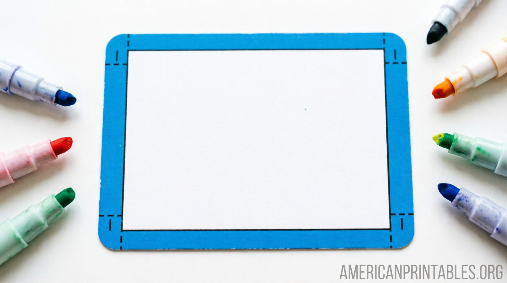 Free Printable Blank Uno Cards PDF Templates (3)