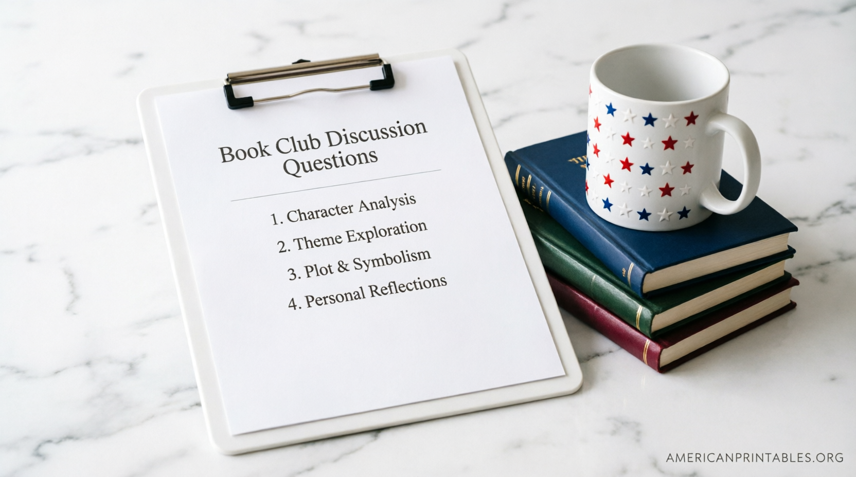Free Printable Book Club Discussion Questions (4)