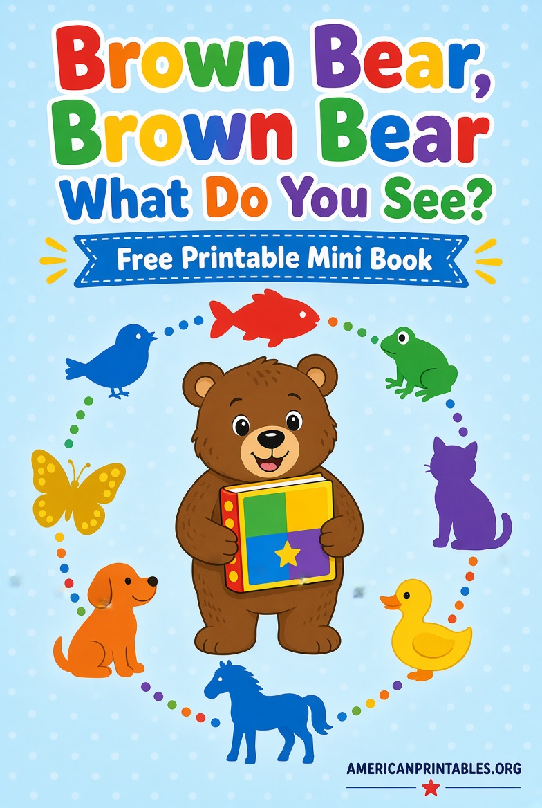 Free Printable Brown Bear Brown Bear Book (2)