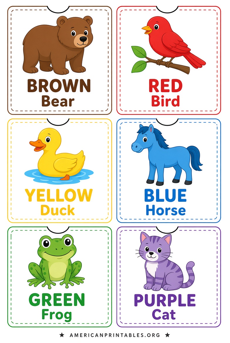 Free Printable Brown Bear Brown Bear Book (3)