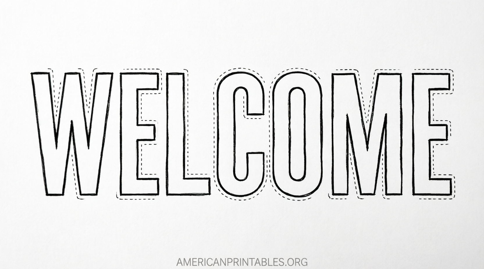 Free Printable Bubble Letters for Bulletin Boards (1)