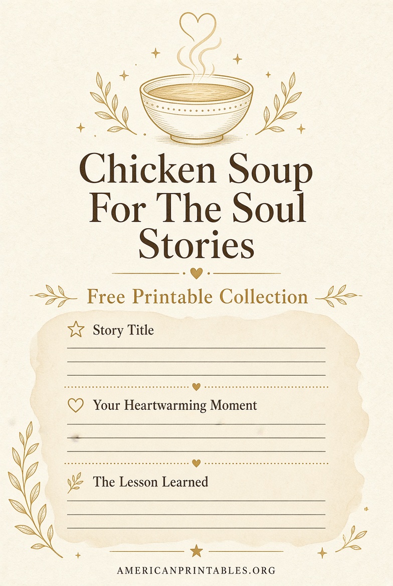 Free Printable Chicken Soup for the Soul Stories (3)