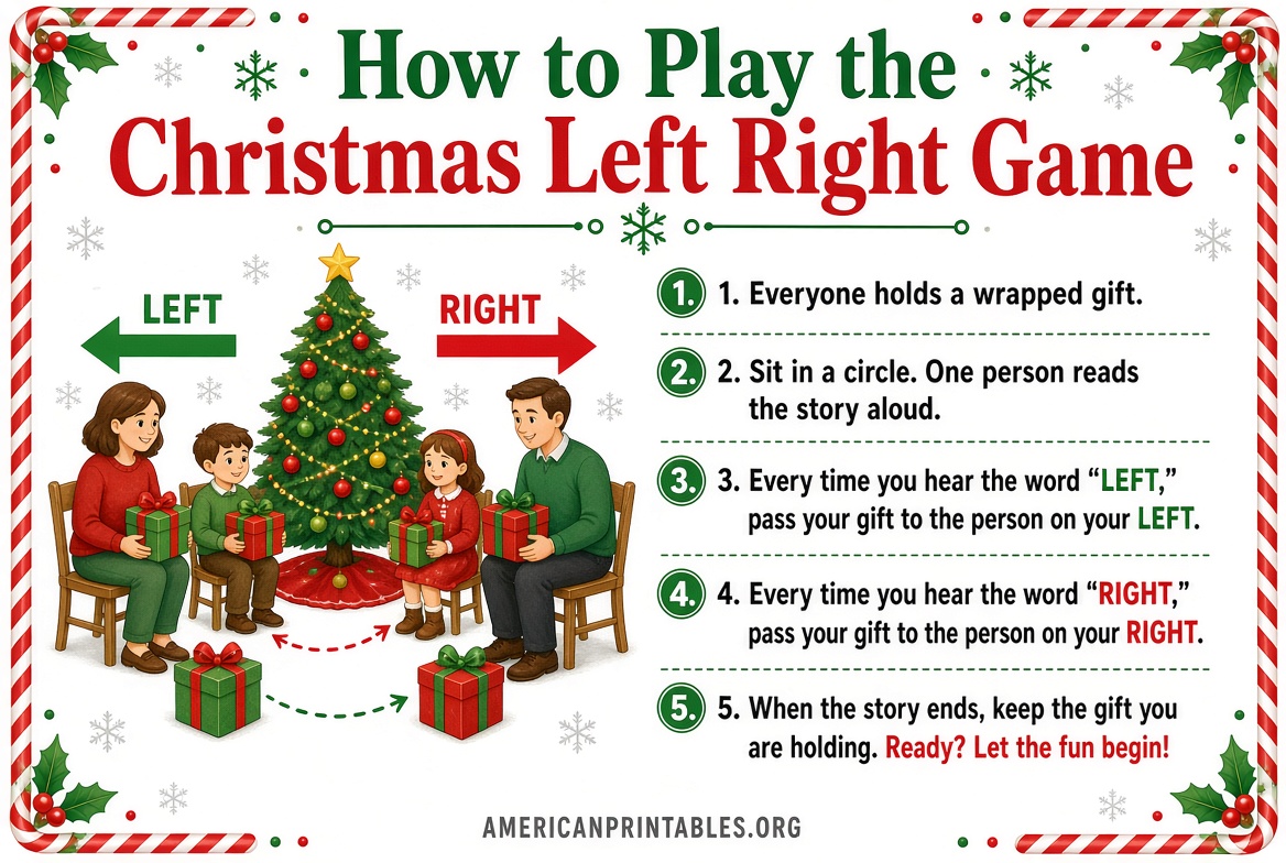 Free Printable Christmas Left Right Game Guide (4)