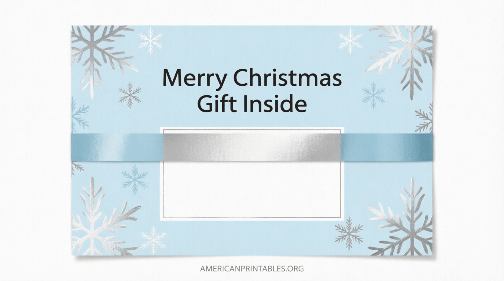 Free Printable Christmas Money Holder Cards (4)