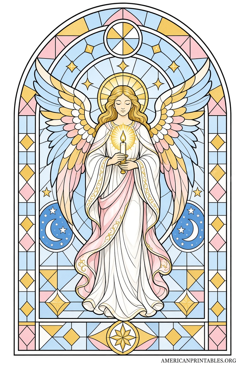 Free Printable Christmas Stained Glass Patterns (2)