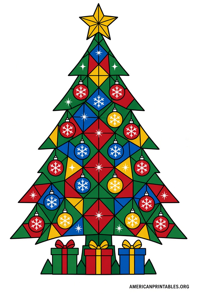 Free Printable Christmas Stained Glass Patterns (4)